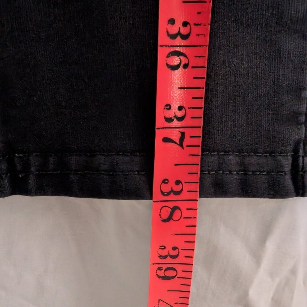 Black Low Rise Skinny Jeans, Size 40 Stretch - Picture 11 of 13